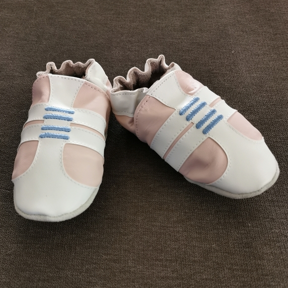 ROBEEZ | Vintage Trainers Soft Shoes, Pastel Pink - Picture 5 of 8